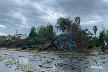 Defensa Civil provincial pidió "máxima precaución" ante el temporal