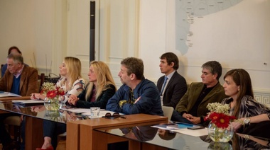 Baro participó de un encuentro con Guido Lorenzino