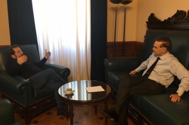 Pichetto recibió a José Ottavis que busca sumarlo al espacio no k