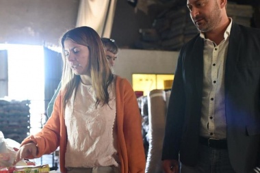 Prepararon un refuerzo de 1000 bolsas de mercadería para asistencia