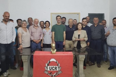 El Ateneo Raúl Alfonsín apoyará la candidatura de Petrecca en busca de la reelección