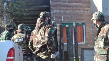 Allanan viviendas en Vedia e incautan elementos para dar con los responsables