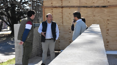 Obras en el Polo Científico Tecnológico de Trenque Lauquen
