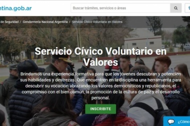 El Gobierno abrió la inscripción para el Servicio Cívico Voluntario para jóvenes