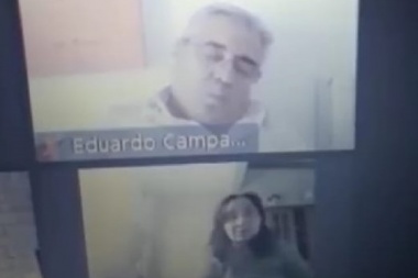 Campana se durmió durante una videoconferencia con Patricia Bullrich y referentes del PRO