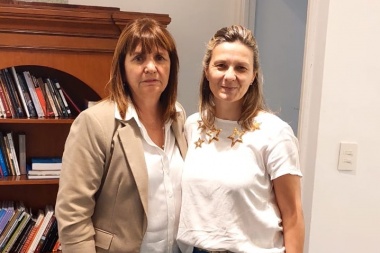 Gentile se reunió con Bullrich en el ministerio de seguridad de nación