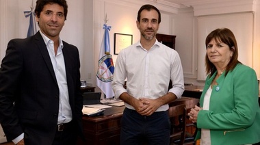 Petrecca estuvo con Bullrich: "se debe recuperar el orden"