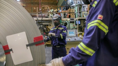 En julio, la actividad industrial creció 4,8% en comparación con 2019