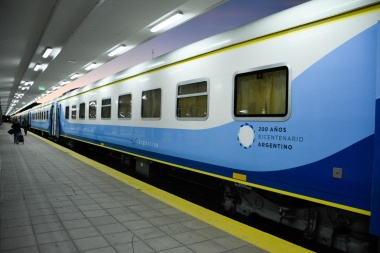 Vuelve el tren de larga distancia a 9 de Julio, Casares y Pehuajó