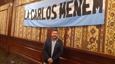 Franco se suma a "La Carlos Menem" y trabaja para su lanzamiento en Junín