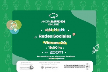 Ahora Emprende llega por segunda vez a Junín para capacitar sobre redes sociales