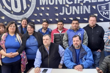 Sindicato de Trabajadores Municipales de Junín paran y movilizan