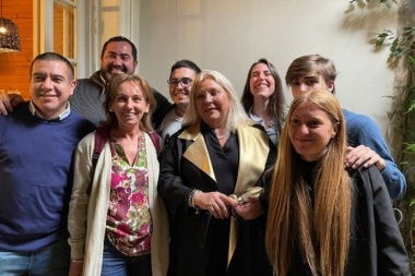En Bragado, Carrió arengó la victoria de Juntos para ir por la presidencia en Diputados