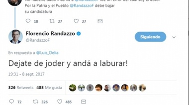 D'Elía le pidió a Randazzo que se baje y éste le respondió: "Andá a laburar"