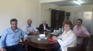 Autoridades del Banco Nación se reunieron con directivos de la Sociedad Rural