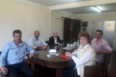 Autoridades del Banco Nación se reunieron con directivos de la Sociedad Rural