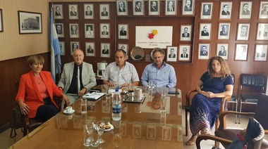 Comercio e Industria se reunió con autoridades del Banco Nación por créditos para Pymes