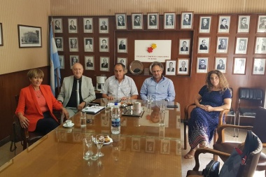 Comercio e Industria se reunió con autoridades del Banco Nación por créditos para Pymes