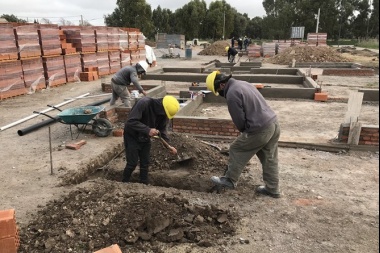 La actividad de la construcción cayó 24,5% interanual en octubre