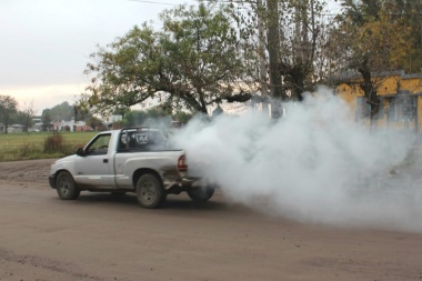 Refuerzan las tareas de fumigación para controlar los mosquitos