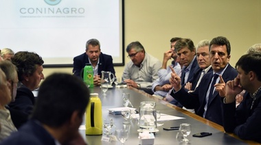 Massa se reunió con Coninagro que mostró preocupación por la caída del sector agrario