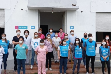 Trasladarán la posta vacunatoria desde el hospital al Centro de Jubilados Junín