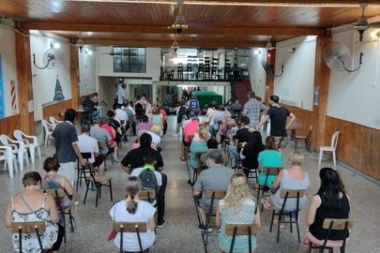 Más de 2000 dosis diarias se aplican en las postas de vacunación de Junín