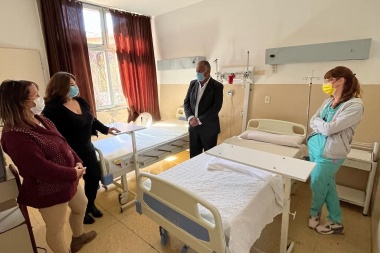 Continúa el plan de mejoras en el Hospital  de General Arenales