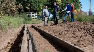 Avances en obras y mejoras de los servicios en González Moreno