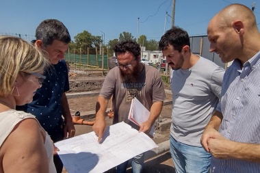 Avanza en Alberti la construcción de un Jardín Maternal y la Secundaria 3