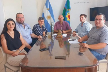 Coparticipación: funcionarios de Bragado se reunieron con Lago en Alberti