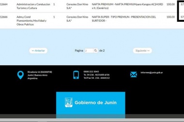 FR denunció que el municipio paga el litro de nafta súper 57 pesos