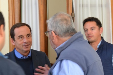 Gatica recibió en Bragado a dos precandidatos de Evolución de la cuarta