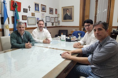 Cumbre de cuatro intendentes de la cuarta en Chivilcoy
