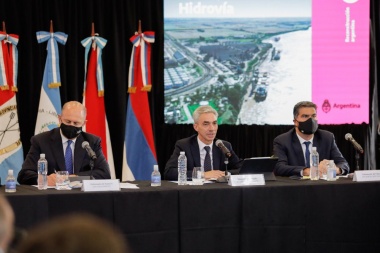 Meoni presidió el primer encuentro del Consejo Federal Hidrovía