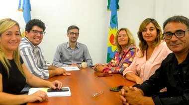 Mittelbach gestionó ante provincia viviendas en Ameghino