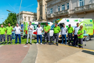 Presentaron el SAME en Junín: "es un salto de calidad", dijo Petrecca