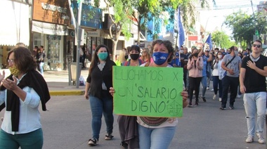 Nueva jornada de paro de los trabajadores municipales de Junín