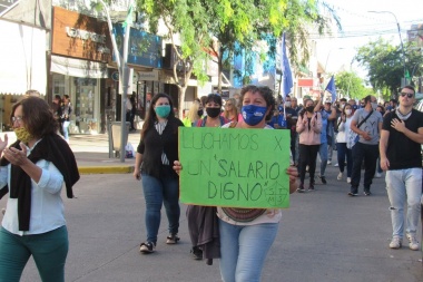 Nueva jornada de paro de los trabajadores municipales de Junín