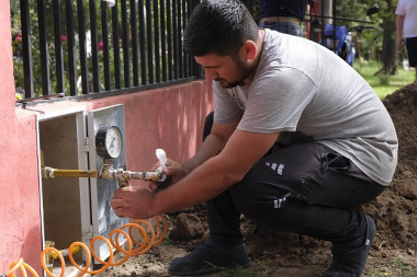 Más de 300 familias de Bragado accedieron al servicio de gas natural
