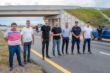 Petrecca y Aiola supervisaron operativo antidrogas en Ruta Nacional N 7