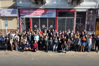 Junín fue sede de la reunión Juventud Radical cuarta sección
