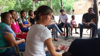 Gira de Giaccone por el interior del país para captar el voto joven en octubre