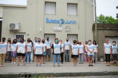 Desde Suteba resaltaron la campaña de vacunación y afirmaron que "vencer a la pandemia es posible"
