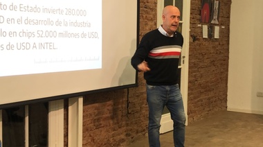 Traverso disertó sobre geopolítica en Pergamino