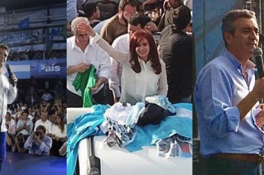 Festejos por la Lealtad: CFK, Massa y Randazzo eligieron el conurbano para celebrar el día