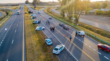 Se llevó a cabo un Mega Operativo vial en Ruta Nacional 7