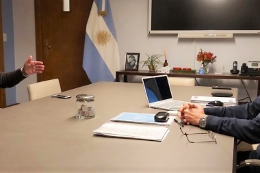 Micheli con Katopodis. “Hablamos sobre la cuarta sección electoral y el trabajo militante del movimiento político”
