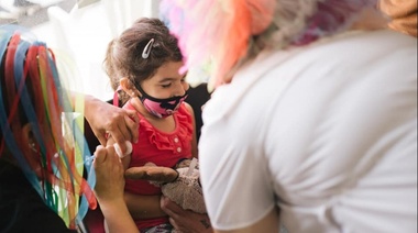 Casi 290.000 niños de 3 a 12 años se vacunaron en la provincia contra el covid