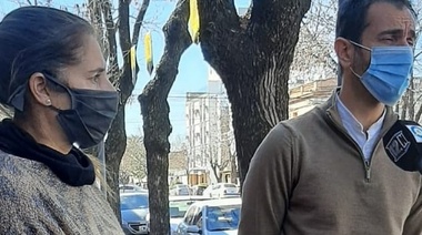 Petrecca, Alonso, Barbieri y Baro en Trenque Lauquen apoyando la lista local